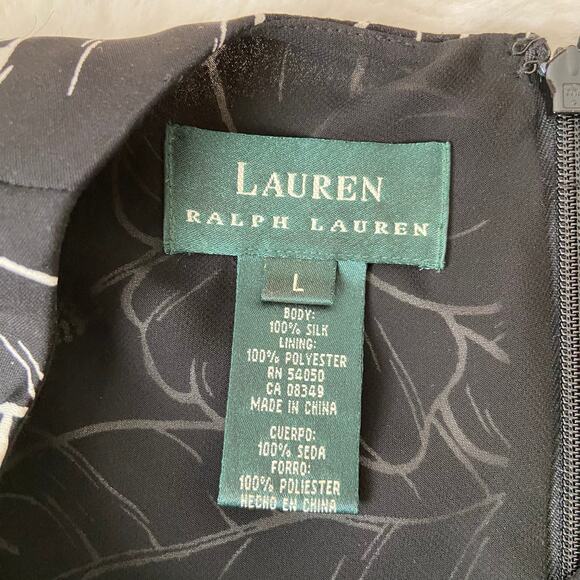 Ralph Lauren Vintage Silk Dress - Picture 3 of 5